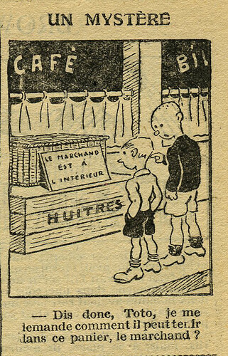 Cri-Cri 1932 - n°732 - page 14 - Un mystère - 6 octobre 1932