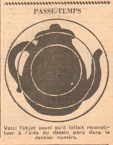Coeurs Vaillants 1934 - n°19 - page 8 - Passe-temps - 6 mai 1934