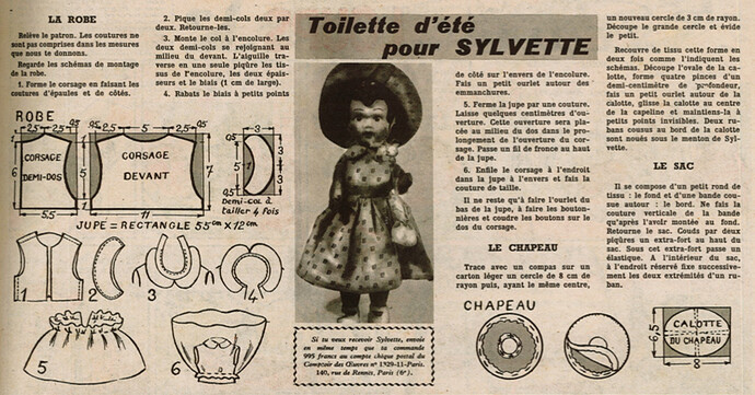 Fripounet et Marisette 1953 - n°27 - Toilette d'été pour Sylvette - 5 juillet 1953 - page 7