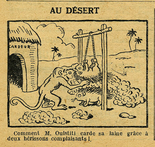 Cri-Cri 1934 - n°809 - page 14 - Au désert - 29 mars 1934