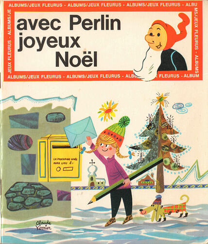 Album-Jeux Fleurus n°12 - Avec Perlin joyeux Noël - couverture