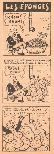 Coeurs Vaillants 1938 - n°27  - Les éponges - 3 juillet 1938 - page 6