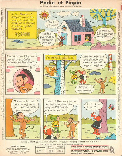 Perlin et Pinpin n°22 du jeudi 1er juin 1967