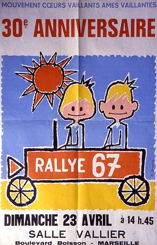 Affiche Rallye 67-1967