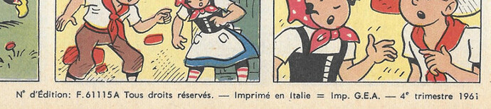 Album n°51 - Le joyeux rodéo - page 20 - 4e trim 1961 - Claude Dubois (eextrait)