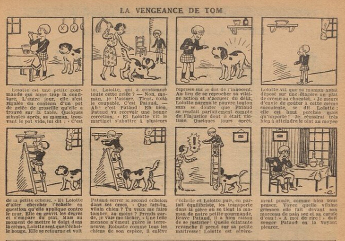Fillette 1934 - n°1346 - page 4 - La vengeance de TOM - 7 janvier 1934