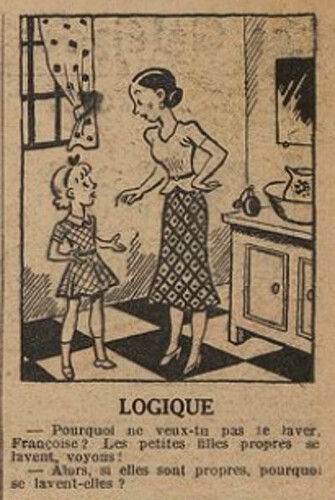 Fillette 1939 - n°1630 - page 15 - Logique - 18 juin 1939