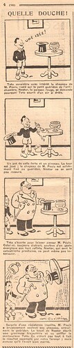 Coeurs Vaillants 1933 - n°13 - page 4 - Quelle douche - 26 mars 1933