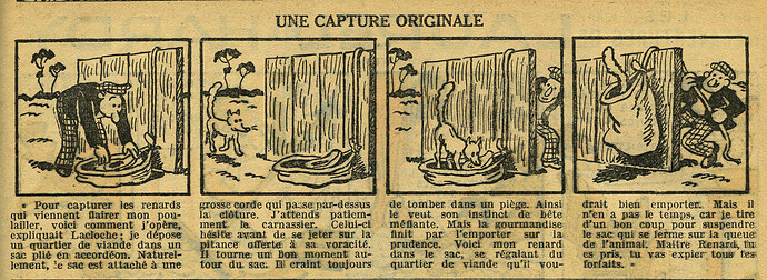 Cri-Cri 1935 - n°875 - page 15 - Une capture originale - 4 juillet 1935