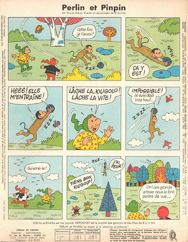 Perlin et Pinpin n°25 du jeudi 22 juin 1967