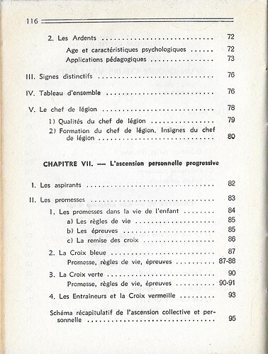 Vitalis n°4 - 1940 - Le mouvement Coeurs Vaillants - principes et organisation - page 116