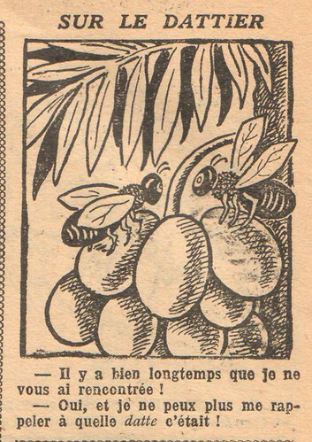 Fillette 1932 - n°1275 - page 4 - Sur le dattier - 28 août 1932