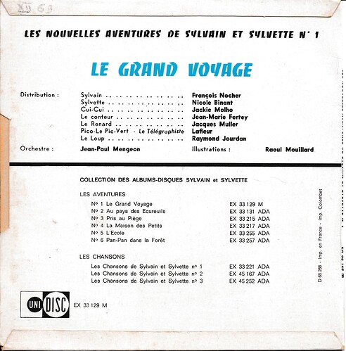 sylvain et sylvette 1968 2