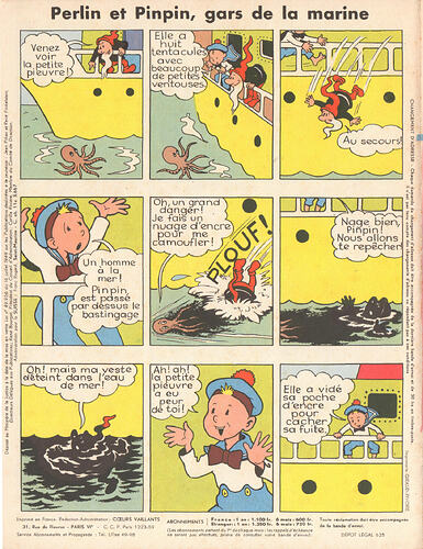 Perlin et Pinpin 1958 - n°5 - 2 février 1958 - page 8