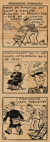 Pierrot 1936 - n°36 - page 2 - Ingénieuse publicité - 6 septembre 1936