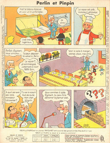 Perlin et Pinpin n°11 du jeudi 17 mars 1966