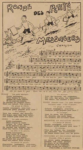 Fillette 1927 - n°1026 - page 4 - Ronde des petits messagers - 20 novembre 1927