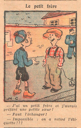 Almanach National 1932 - 16 - mercredi 20 et jeudi 21 juillet 1932 - Le petit frère