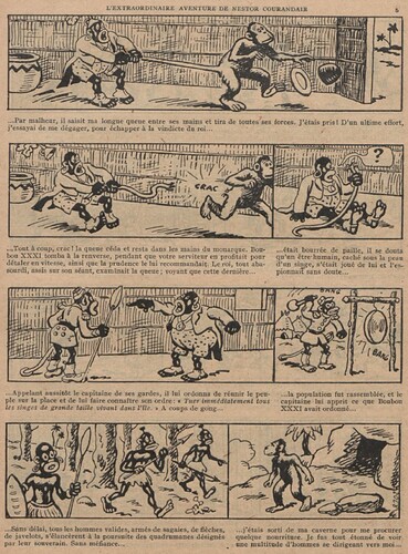 Guignol 1933 - n°252 - L'extraordinaire aventure de Nestor Courandair - 30 juillet 1933 - page 5