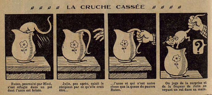 Lisette 1933 - n°23 - page 2 - La cruche cassée - 4 juin 1933