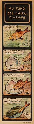 Pierrot 1937 - n°5 - page 5 - Au fond des eaux - Film Express - 31 janvier 1937