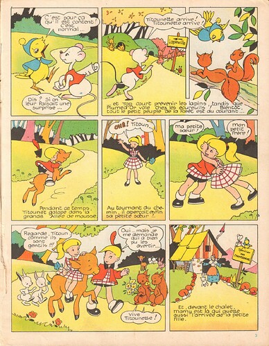 Titounet et Titounette - n°1 - Dans la forêt d'Automne - 3e trim 1958 - page 3