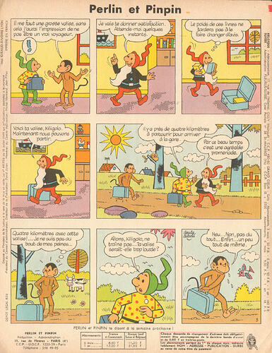 Perlin et Pinpin n°34 du jeudi 26 août 1965