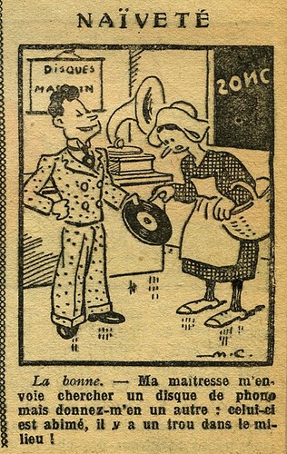 Fillette 1933 - n°1305 - page 7 - Naïveté - 26 mars 1933