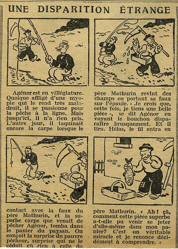 Cri-Cri 1930 - n°621 - page 4 - Une disparition étrange - 21 août 1930