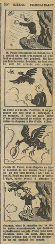 Fillette 1929 - n°1096 - page 7 - Un oiseau complaisant - 24 mars 1929
