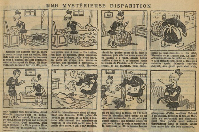 Fillette 1931 - n°1197 - page 7 - Une mystérieuse disparition - 1er mars 1931