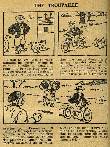 Cri-Cri 1936 - n°931 - page 12 - Une trouvaille - 30 juillet 1936