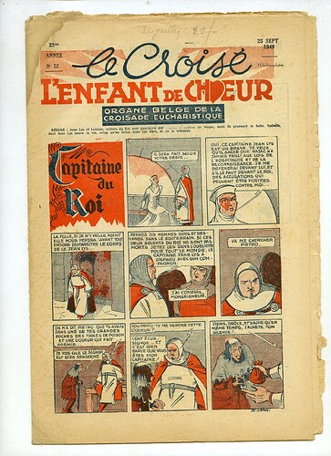 Le Croisé - L'Enfant de Choeur 1949 - n°52 - 25 septembre 1949 - page 1