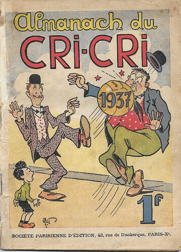 Almanach du Cri-Cri 1937 - Couverture