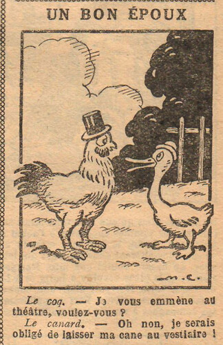 Fillette 1932 - n°1253 - page 11 - Un bon époux - 27 mars 1932