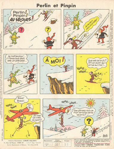 Perlin et Pinpin n°8 du jeudi 20 février 1964