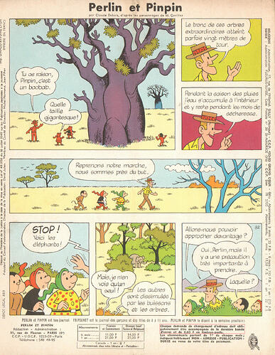 Perlin et Pinpin n°1 du jeudi 4 janvier 1968