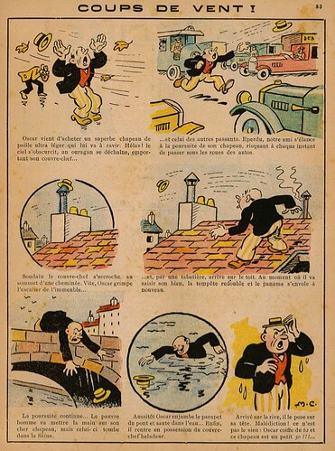 Guignol 1931 - n°181 - Coups de vent ! - 15 novembre 1931 - page 33