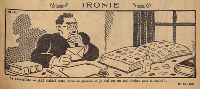 Pierrot 1930 - n°13 - page 7 - Ironie - 30 mars 1930