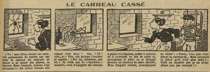 Fillette 1931 - n°1240 - page 11 - Le carreau cassé - 27 décembre 1931