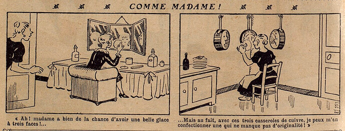Lisette 1928 - n°380 - page 2 - Comme Madame ! - 21 octobre 1928
