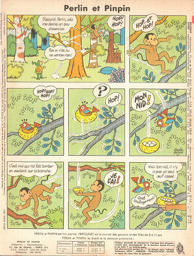 Perlin et Pinpin n°32 du jeudi 11 août 1966