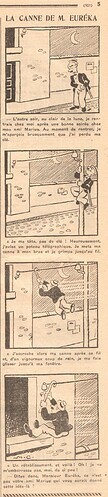 Coeurs Vaillants 1933 - n°13 - page 5 - La canne de M. Euréka - 26 mars 1933