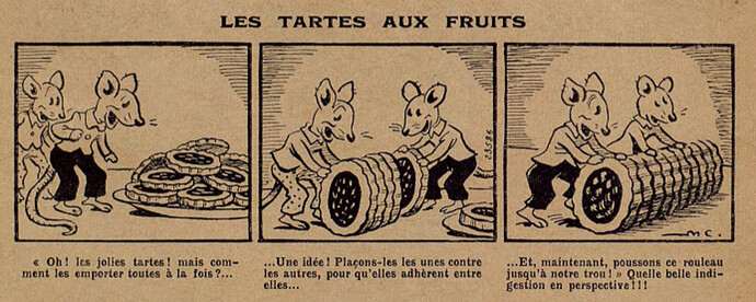 Lisette 1937 - n°41 - page 2 - Les tartes aux fruits - 10 octobre 1937