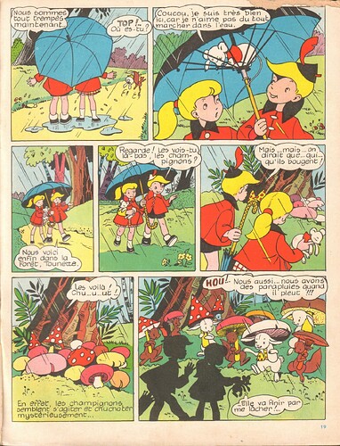 Titounet et Titounette - n°1 - Dans la forêt d'Automne - 3e trim 1958 - page 19