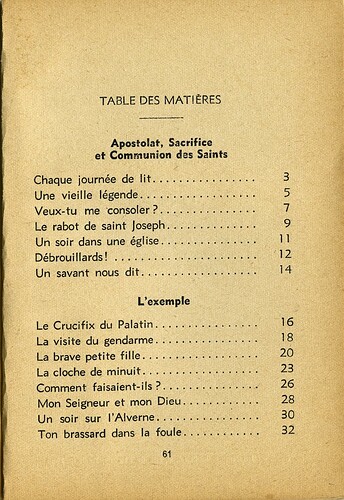 Collection Haut les coeurs - 1936 - 2ème série - page 61 - Le combat de chaque jour - Abbé Henri GUESDON