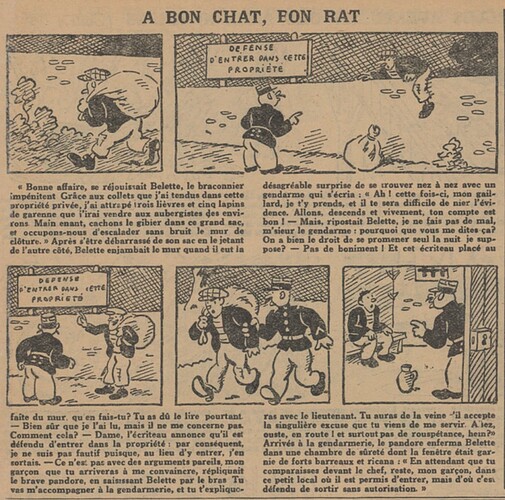 L'Epatant 1931 - n°1209 - page 10 - A bon chat, bon rat - 1er octobre 1931