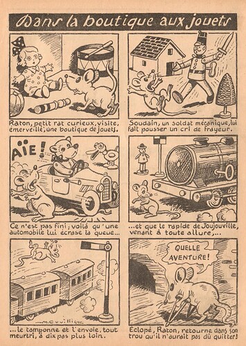 Le Journal de Bébé 1939 - n°415 - 19 octobre 1939 - Dans la boutique aux jouets - page 13