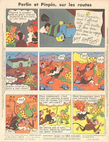 Perlin et Pinpin 1958 - n°42 - 19 octobre 1958 - page 8
