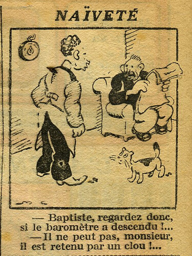 Cri-Cri 1931 - n°688 - page 2 - Naïveté - 3 décembre 1931
